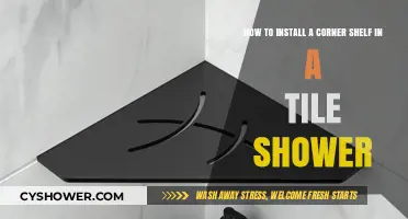 Easy DIY Guide: Installing a Corner Shelf in Tile Showers