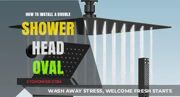 Upgrade Your Bathroom: Easy Steps to Install a Double Shower Head Oval