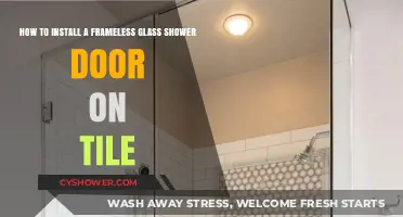Step-by-Step Guide: Installing Frameless Glass Shower Doors on Tile