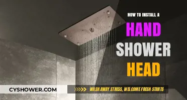 Easy DIY Guide: Installing a Hand Shower Head in Simple Steps