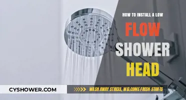 Easy Steps to Install a Water-Saving Low Flow Shower Head