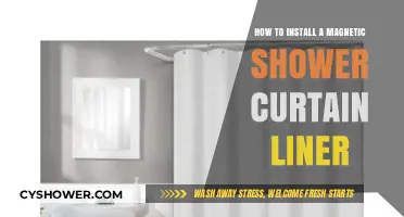 Easy Steps to Install a Magnetic Shower Curtain Liner