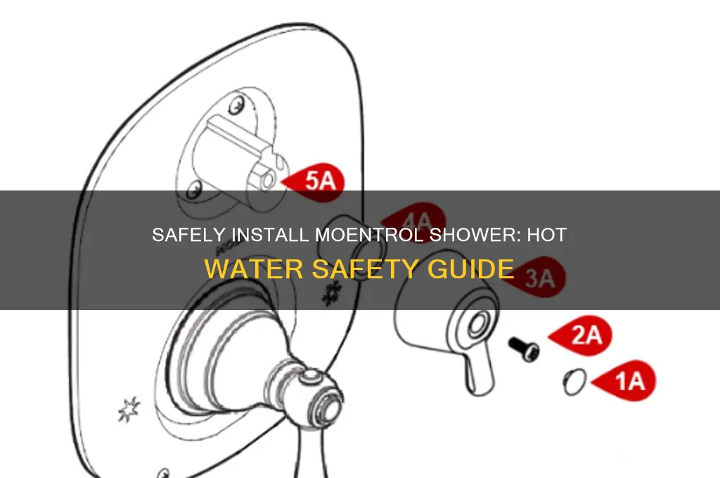 how to install a moentrol shower hot water dafety