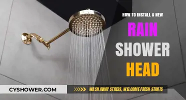 Upgrade Your Bathroom: Easy Steps to Install a Rain Shower Head