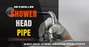 Easy DIY Guide: Installing a New Shower Head Pipe