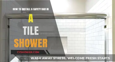 Easy Steps to Install a Safety Bar in Your Tile Shower