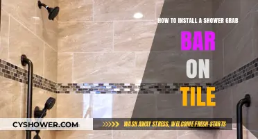 Easy Steps to Install a Shower Grab Bar on Tile Safely