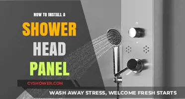 Easy Guide to Installing a Shower Head Panel at Home