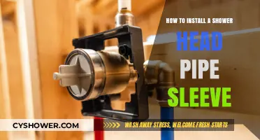 Easy DIY Guide: Installing a Shower Head Pipe Sleeve Step-by-Step