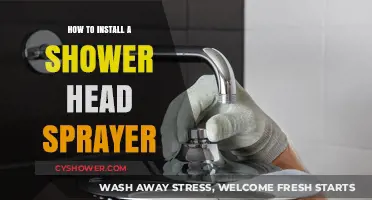 Easy DIY Guide: Installing a Shower Head Sprayer Step-by-Step