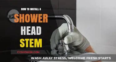 Easy DIY Guide: Installing a Shower Head Stem Step-by-Step