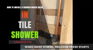 Step-by-Step Guide to Installing a Shower Mixer Valve in Tile Showers