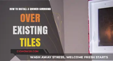 Installing a Shower Surround Over Existing Tiles: A Step-by-Step Guide