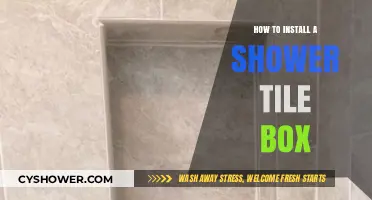 Easy Guide to Installing a Shower Tile Box: Step-by-Step