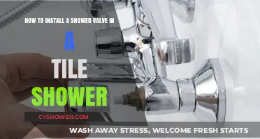 Installing a Shower Valve in Tile Showers: Step-by-Step Guide