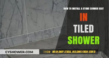 Installing a Stone Corner Seat in Your Tiled Shower: Step-by-Step Guide