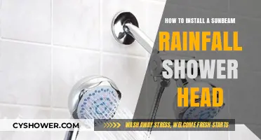 Easy DIY Guide: Installing Your Sunbeam Rainfall Shower Head Effortlessly