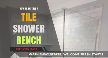 Step-by-Step Guide to Installing a Tile Shower Bench Easily