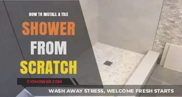 Step-by-Step Guide: Installing a Tile Shower from Scratch