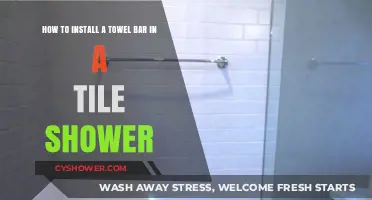 Easy Steps to Install a Towel Bar in Your Tile Shower