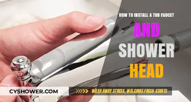 Easy DIY Guide: Installing Tub Faucets and Shower Heads Step-by-Step