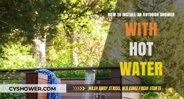 Easy Steps to Install a Hot Water Outdoor Shower