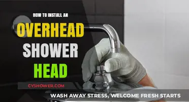 Easy Steps to Install an Overhead Shower Head in Your Bathroom
