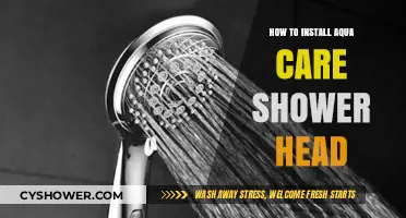Easy Steps to Install Your Aqua Care Shower Head