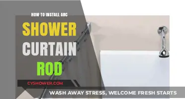 Easy Steps to Install an Arc Shower Curtain Rod