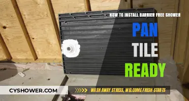 Easy Guide to Installing Barrier-Free Shower Pan Tile Ready