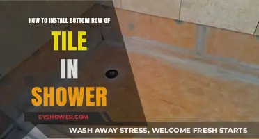 Mastering Shower Tile Installation: Tips for the Bottom Row