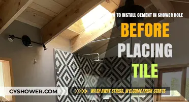 Step-by-Step Guide to Installing Cement in Shower Holes for Tiling