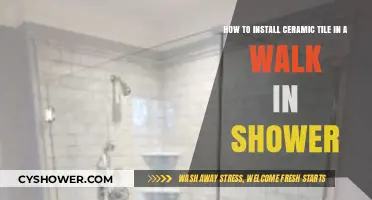 Mastering Ceramic Tile Installation in Your Walk-In Shower: A Guide