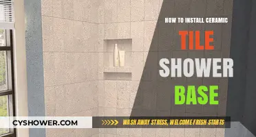 Step-by-Step Guide to Installing a Ceramic Tile Shower Base