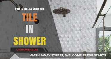 Easy Guide to Installing Chair Rail Tile in Your Shower