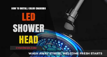 Transform Your Shower: Easy Guide to Installing Color-Changing LED Shower Head