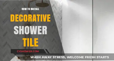 Transform Your Bathroom: A Step-by-Step Guide to Installing Decorative Shower Tile