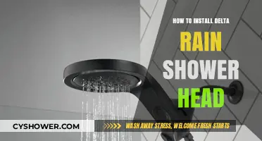 Easy Guide to Installing Your Delta Rain Shower Head at Home