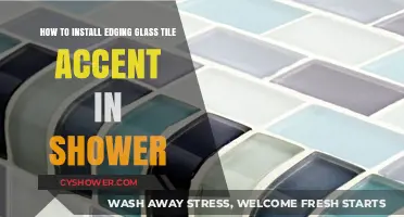 Installing Edging Glass Tile Accents in Your Shower: A Step-by-Step Guide