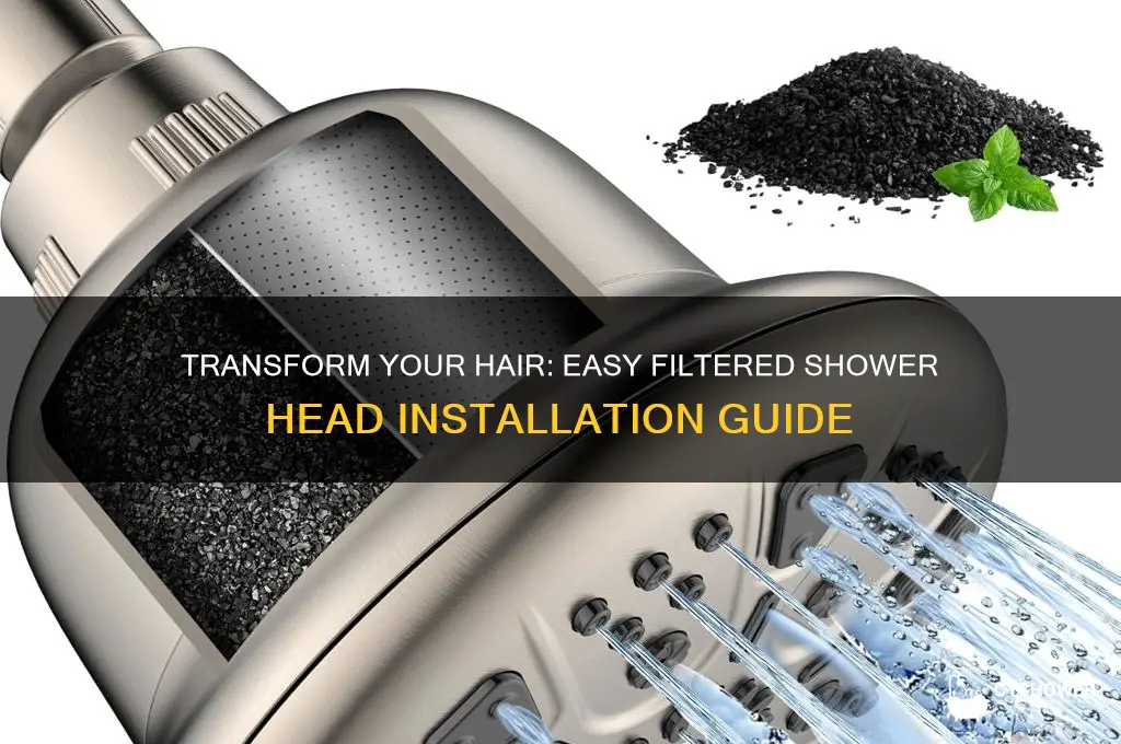 how to install filtered shower head saved my hair
