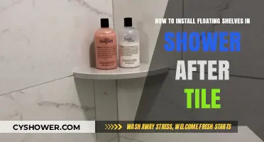 Installing Floating Shower Shelves Post-Tile: A Step-by-Step Guide