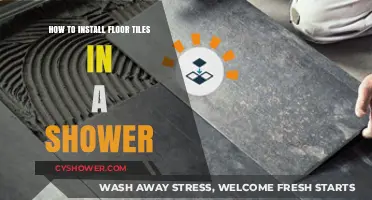 Step-by-Step Guide to Installing Floor Tiles in Your Shower