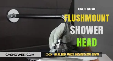 Easy Flushmount Shower Head Installation Guide: Upgrade Your Bathroom Today