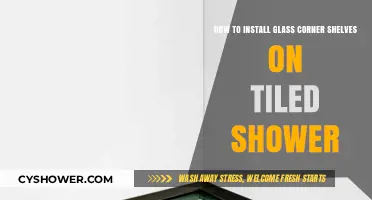 Installing Glass Corner Shelves on Tiled Showers: A Step-by-Step Guide