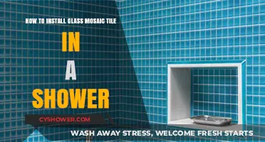 Step-by-Step Guide to Installing Glass Mosaic Tile in Your Shower