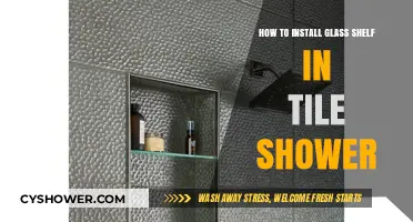 Easy Guide to Installing a Glass Shelf in Your Tiled Shower