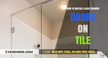 Step-by-Step Guide to Installing Glass Shower Doors on Tile