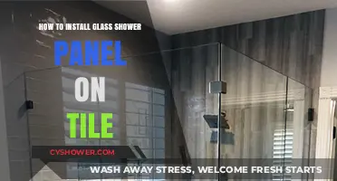 Easy Guide to Installing Glass Shower Panels on Tile Surfaces