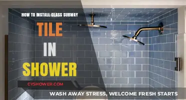 Step-by-Step Guide to Installing Glass Subway Tile in Your Shower