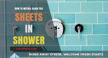Step-by-Step Guide to Installing Glass Tile Sheets in Your Shower